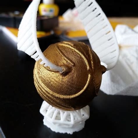 Descargar Archivo Gratis Golden Snitch Impresión Fácil • Diseño Para Imprimir En 3d ・ Cults