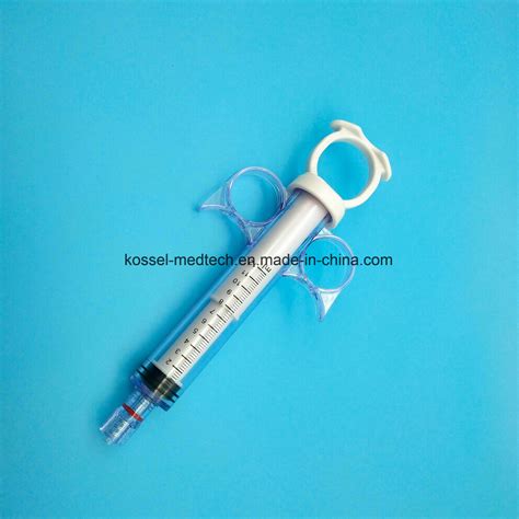 Coronary Excellent Control Syringe With Rotating Luer Lock China