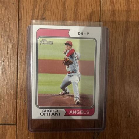 Yahooオークション 2023 大谷翔平 Los Angeles Angels Topps Herita