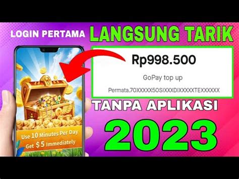 MODAL LOGIN Langsung Tarik Rp300 000 Aplikasi Penghasil Uang Tercepat