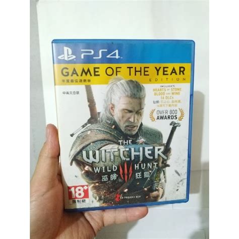 The Witcher Wild Hunt III Game Of The Year Edition With Sound Track