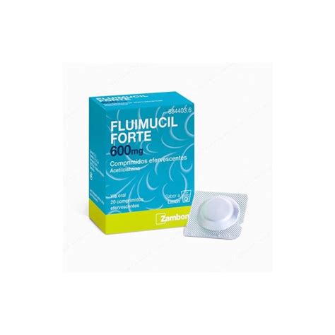 Fluimucil Forte 600 Mg 20 Comprimidos Efervescentes Openfarma ¡ Nos