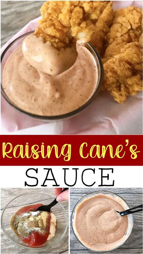 Raising Cane S Sauce Is The Perfect Accompaniment To Their Famous Crispy Chicken Tenders This