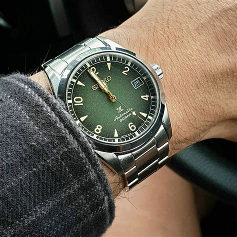 Seiko Prospex Land Alpinist SPB155J1 24 Jewels Automatic Green Dial Men