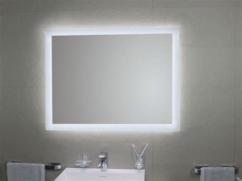 Bathroom Mirror With Integrated Lighting Mate Led Led Bathroom Mirrors