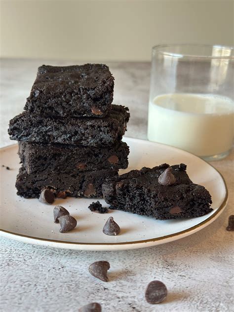 Fudgy Double Chocolate Einkorn Flour Brownies - Healthier Homemade Co