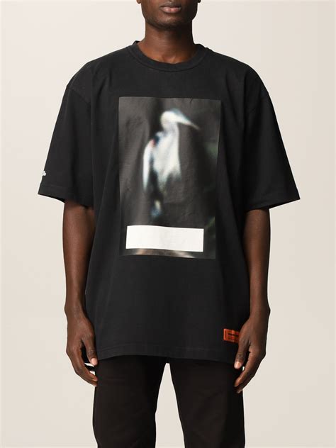 Heron Preston Camiseta Para Hombre Negro Camiseta Heron Preston