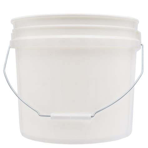 Gallon White Hdpe Plastic Open Head Pail Pipeline Packaging