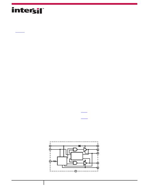 Isl Hrz T Datasheet Pages Intersil High Voltage Synchronous