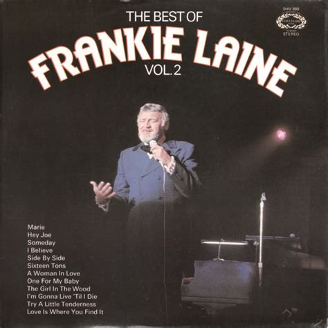 Frankie Laine The Best Of Frankie Laine Vol Releases Discogs