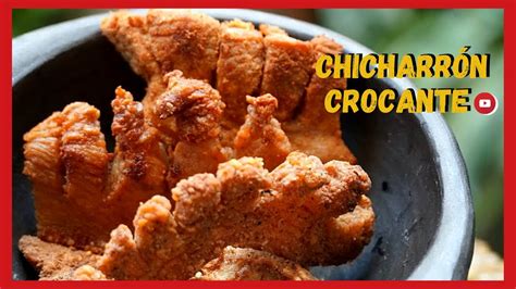 Receta Chicharrones Crujientes L Como Hacer Chicharrones De Cerdo