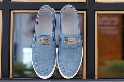 Men's Casual Light Canvas Loafers | ZORKET