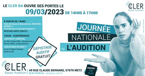 Journée Nationale De Laudition Dépistage Auditif Metz 2023