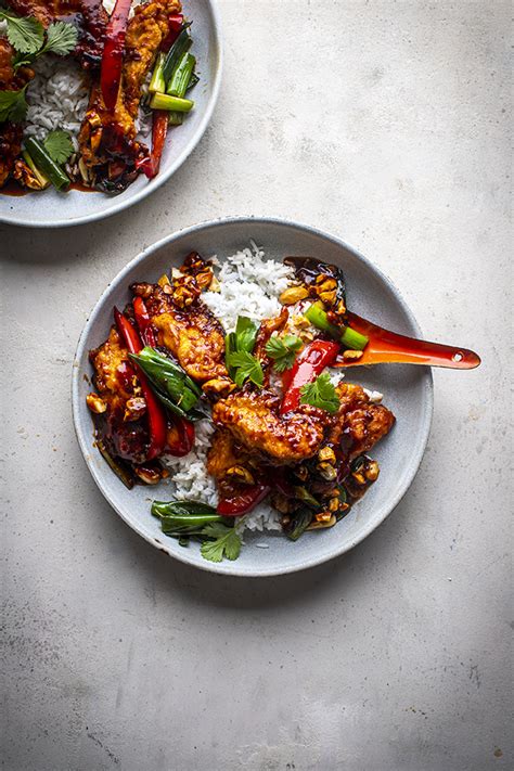 Sticky Chicken And Cashew Nut Stir Fry Donal Skehan Eat Live Go