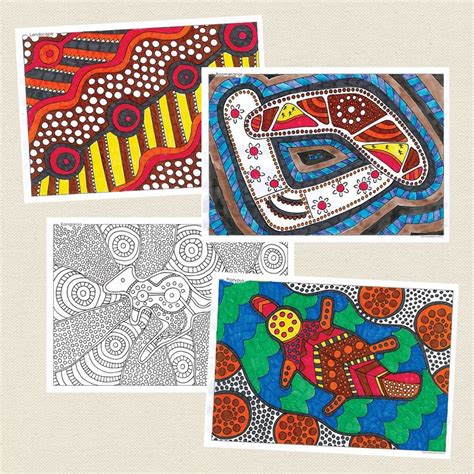 Naidoc Colouring In Sheets Naidoc Week Cleverpatch Art Craft