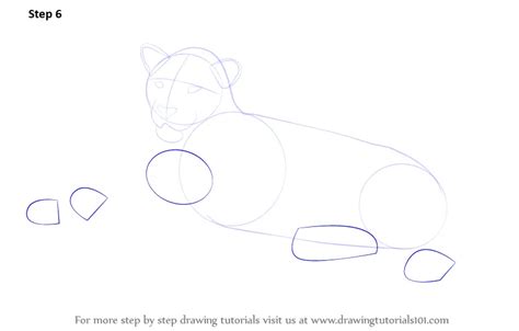 How to Draw a Jaguar (Zoo Animals) Step by Step | DrawingTutorials101.com