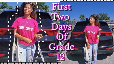 Last First Day Of High School 🏫 First Vlog Of The School Year💓