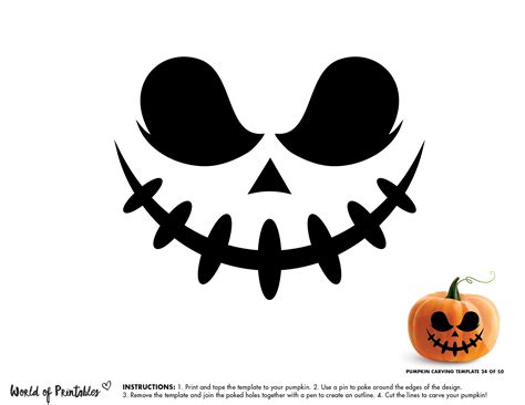 Cute Pumpkin Carving Stencils