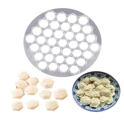 37 Holes Dumpling Mould Tools Dumplings Maker Ravioli Aluminum Mold I