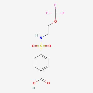 4 Carboxy N 2 Trifluoromethoxy Ethyl Benzenesulfonamide 97