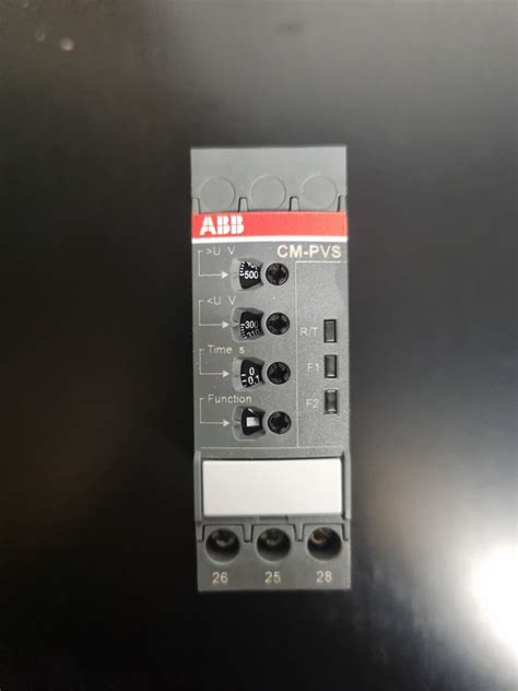 Abb Cm Pvs Three Phase Monitoring Relay Svr R Ebay