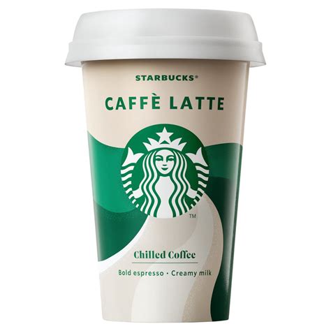 Starbucks Caffe Latte Iced Coffee 220ml Bb Foodservice