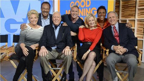 Former Good Morning America Hosts Charlie Gibson Joan Lunden Reunite