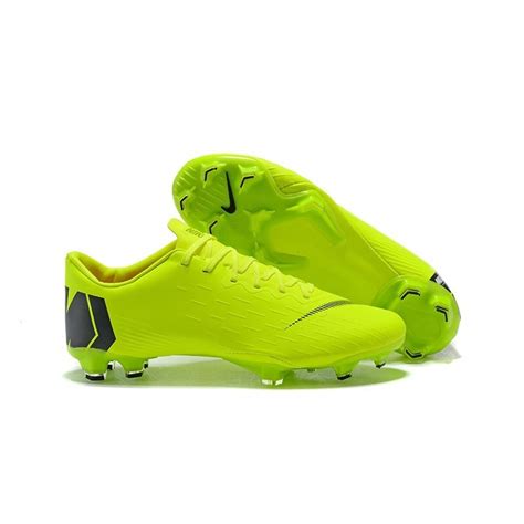 New World Cup 2018 Nike Mercurial Vapor Xii Fg Cleats Green Black