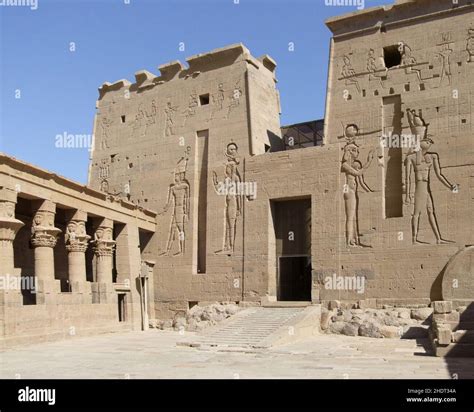 temple of philae Stock Photo - Alamy