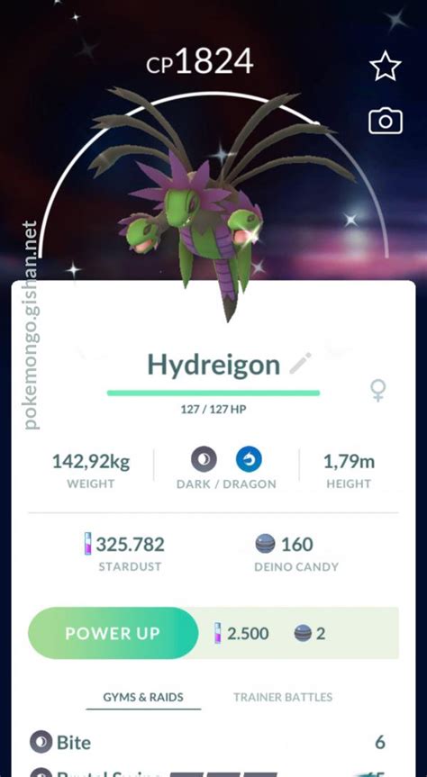 Hydreigon Pokemon Go