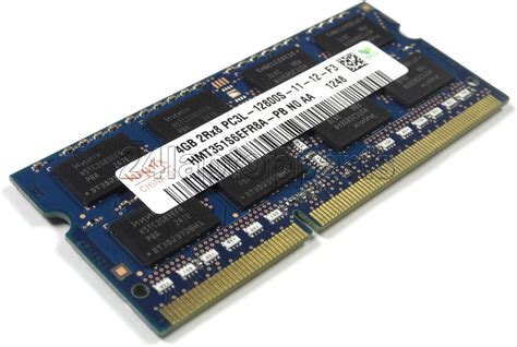 Elpida 4GB DDR3 Memory SO DIMM 204pin PC3L 12800S 1600MHz EBJ40UG8EFU0