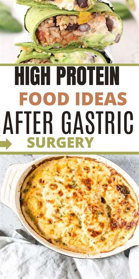 High Protein Foods For Gastric Bypass Patients In 2024 High Protein Bariatric Recipes