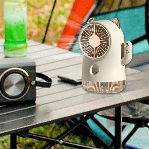 Lackust Rechargeable Usb Water Mist Desktop Cooler Portable Air