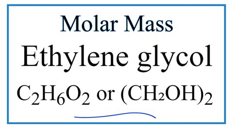 Ethylene Glycol Structural Formula