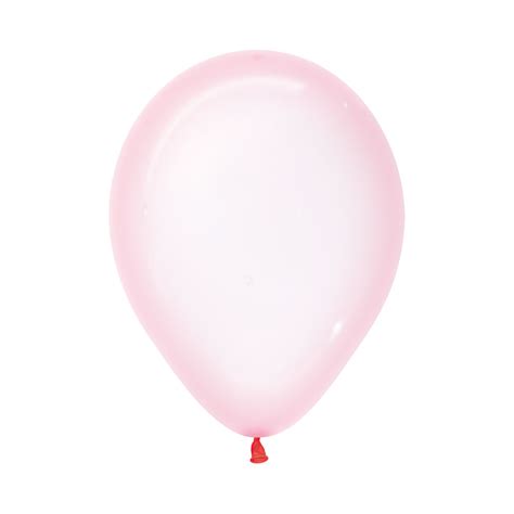 Globo Latex Sempertex Cristal Pastel Rosado R12 50 Piezas Perla