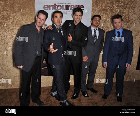 LOS ANGELES, CA - JUNE 16, 2010: Entourage stars Kevin Dillon, Jeremy