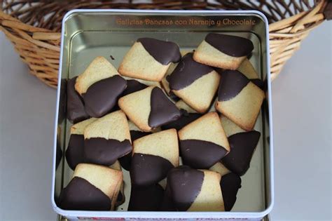 GALLETAS DANESAS CON NARANJA Y CHOCOLATE Con Y Sin Tmx Food