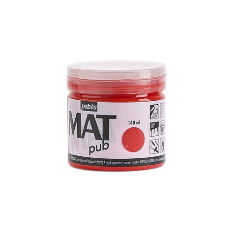 Peinture Acrylique Extra Fine Mat Pub ACRYLIQUE MAT PUB 140 ML