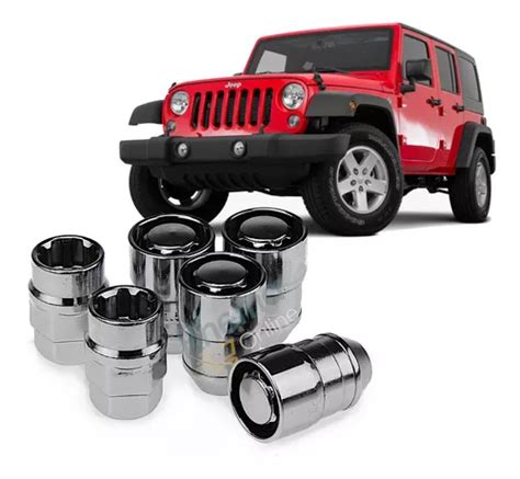 Tuercas Seguridad Jeep Wrangler Gen Jk C Loca Meses Sin