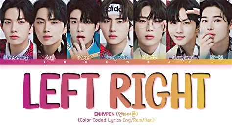 How Would Enhypen Sing Left Right By Xg Color Coded Lyrics