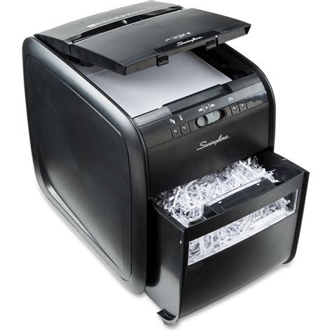 Swingline Swi1757574 Stack And Shred™ 80x Auto Feed Shredder 1 Each Black