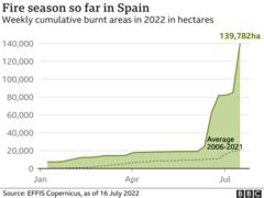 Europe Wildfires Are They Linked To Climate Change BBC News