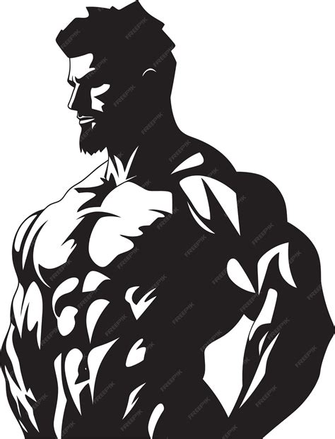 Premium Vector | Defined Dominance Bodybuilders Iconic Vector Design