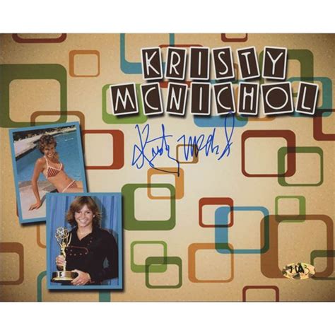 Kristy Mcnichol Signed 8x10 Photo Mab Hologram