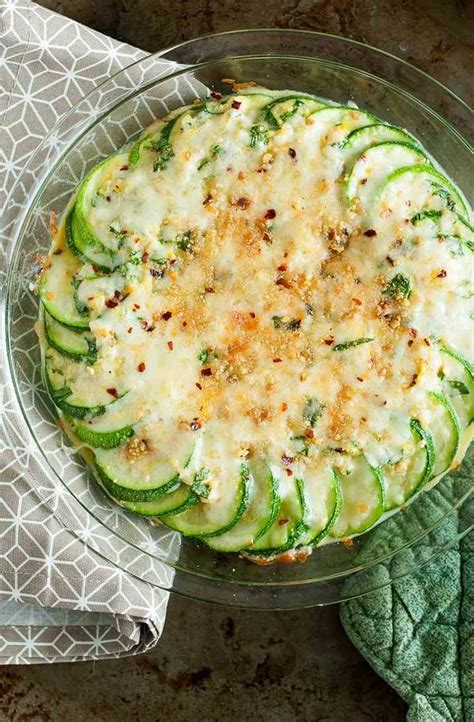 Recette Gratin De Courgettes En Id Es Essayer Tout De Suite