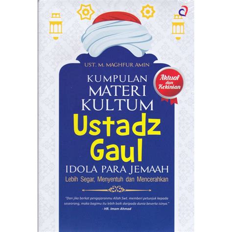 Jual Kumpulan Materi Kultum Ustadz Gaul Buku Agama Islam Shopee Indonesia