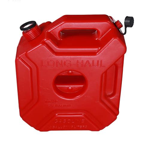 L Fuel Tank Portable Jerry Can Gas Petrol With Bracket Lock For Atv