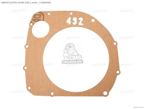 Gasket Clutch Cover Mca For Gs E X Usa E Order At Cmsnl