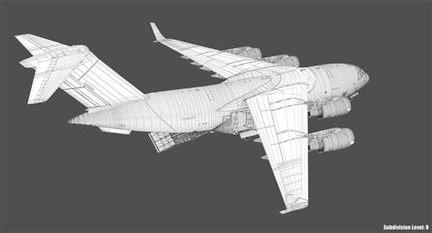 C-17 globemaster model - TurboSquid 1359660