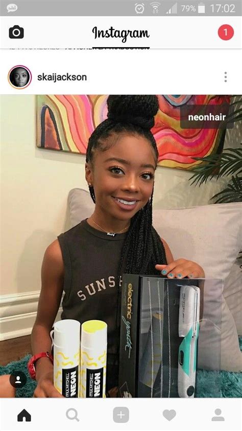 6 Fine Beautiful Skai Jackson Hairstyles With Braids